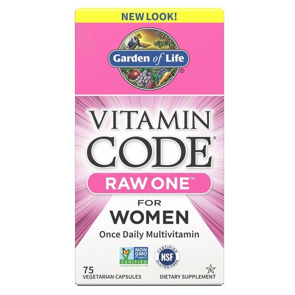 Vitamin Code RAW ONE for Women - 75 vcaps - VitaeSupps