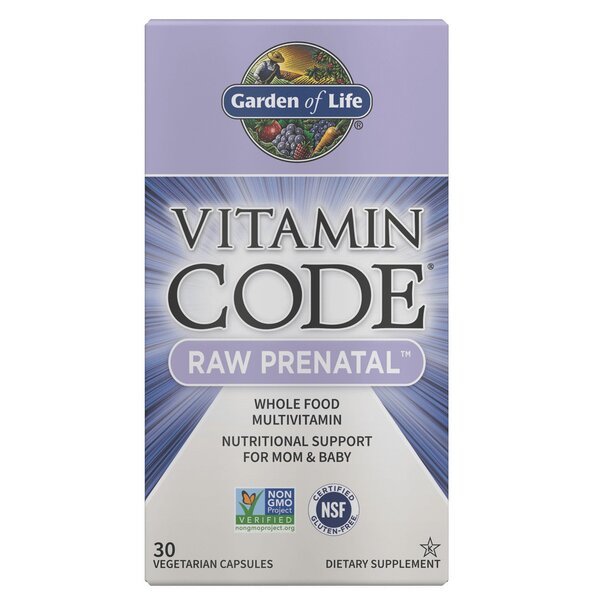 Vitamin Code Raw Prenatal - 30 vcaps - VitaeSupps