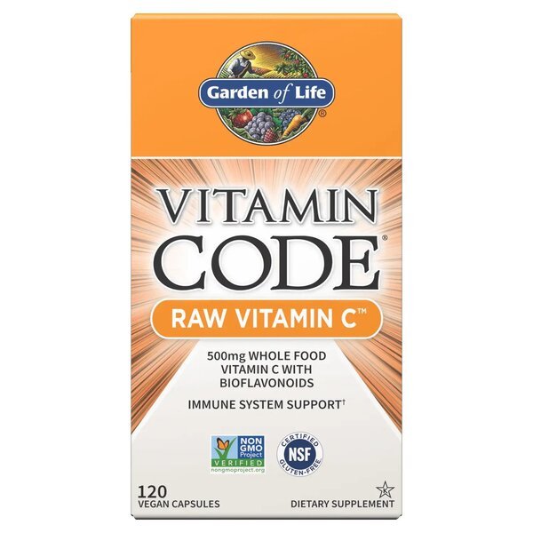 Vitamin Code Raw Vitamin C - 120 vegan caps - VitaeSupps