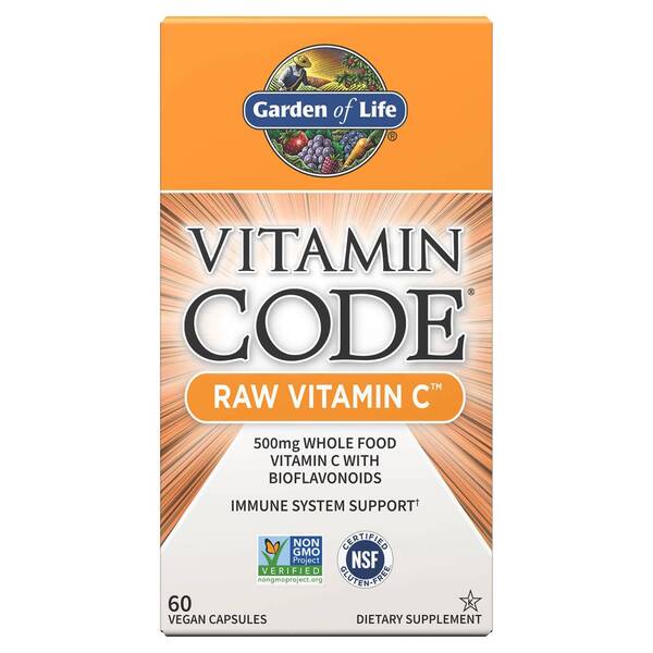 Vitamin Code Raw Vitamin C - 60 vegan caps - VitaeSupps