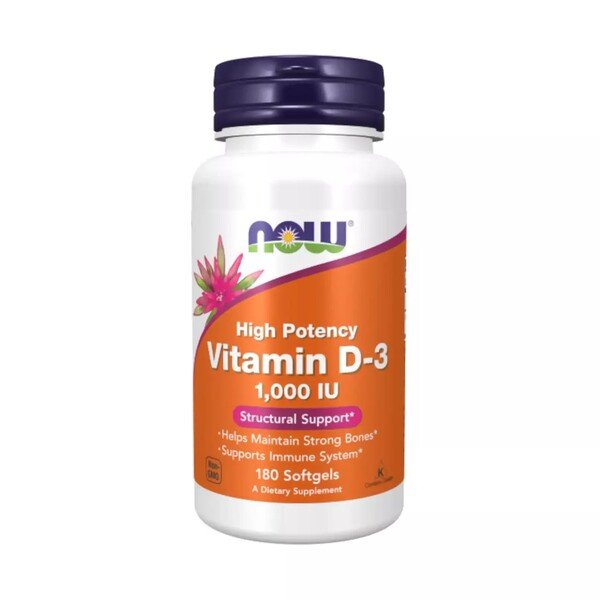 Vitamin D - 3, 1000 IU - 180 softgels - VitaeSupps