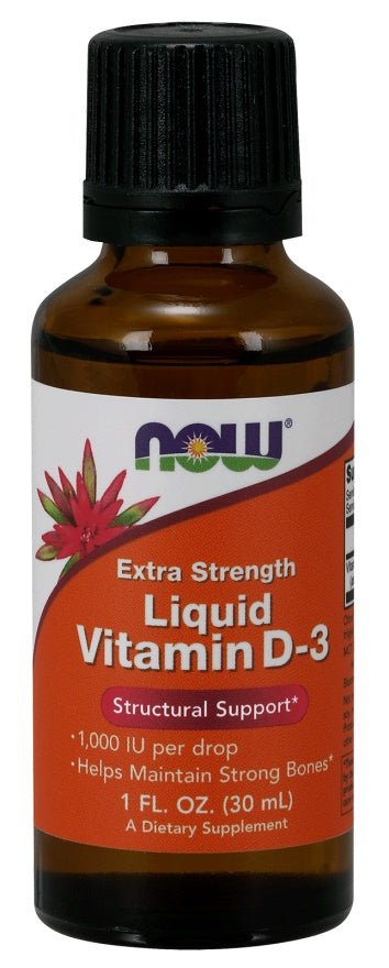 Vitamin D - 3 Liquid, 1000 IU (Extra Strength) - 30 ml. - VitaeSupps