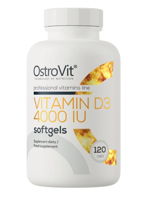 Vitamin D3 4000 - 120 softgels - VitaeSupps