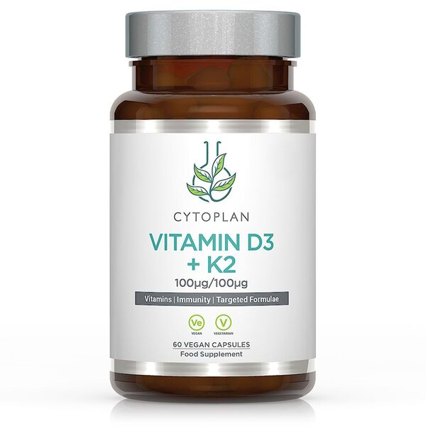 Vitamin D3 + K2 - 60 vcaps - VitaeSupps