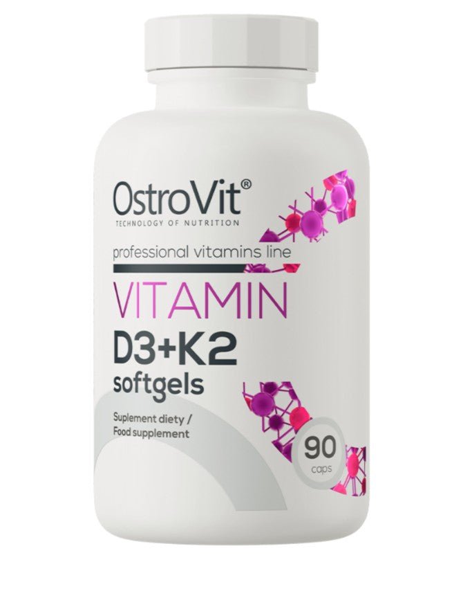 Vitamin D3 + K2 - 90 softgels - VitaeSupps