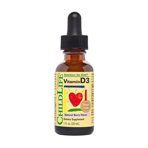 Vitamin D3, Natural Berry - 30 ml. - VitaeSupps