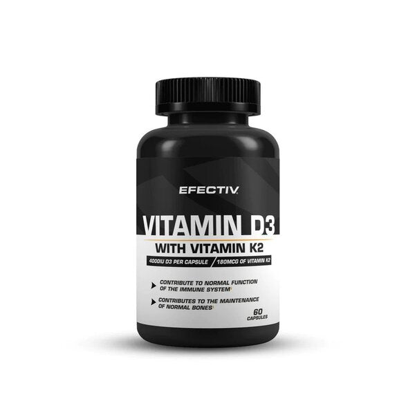 Vitamin D3 with Vitamin K2 - 60 caps - VitaeSupps