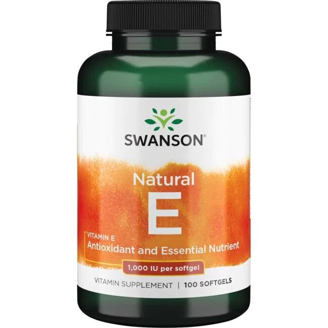 Vitamin E, 1000 IU - 100 softgels - VitaeSupps