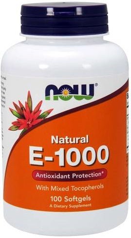 Vitamin E - 1000 - Natural (Mixed Tocopherols) - 100 softgels - VitaeSupps