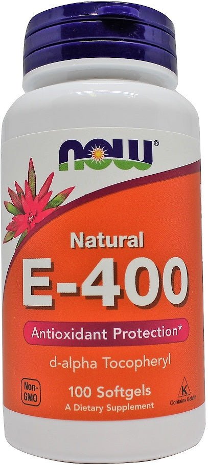 Vitamin E - 400, Natural - 100 softgels - VitaeSupps