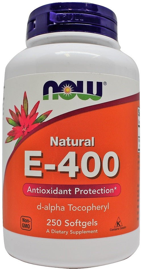 Vitamin E - 400, Natural - 250 softgels - VitaeSupps
