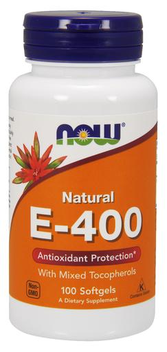 Vitamin E - 400 - Natural (Mixed Tocopherols) - 100 softgels - VitaeSupps