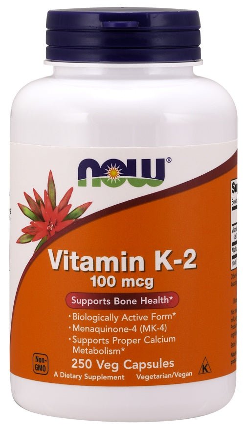 Vitamin K - 2, 100mcg - 250 vcaps - VitaeSupps