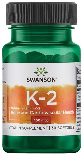 Vitamin K - 2 - Natural, 100mcg - 30 softgels - VitaeSupps