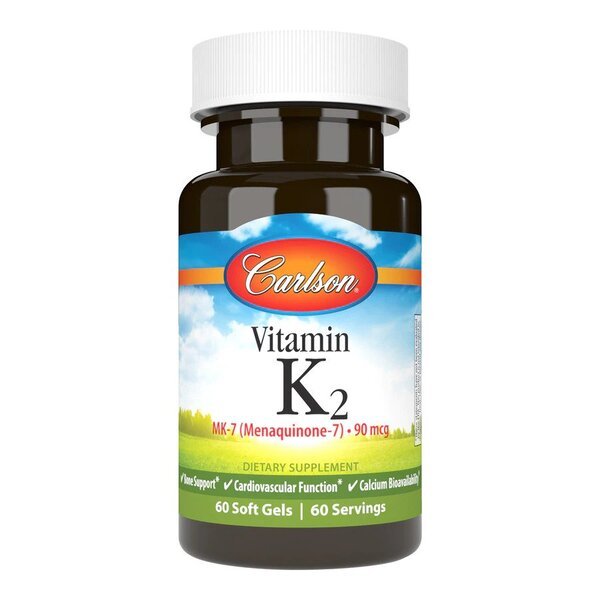 Vitamin K2 MK - 7, 90mcg - 60 softgels - VitaeSupps