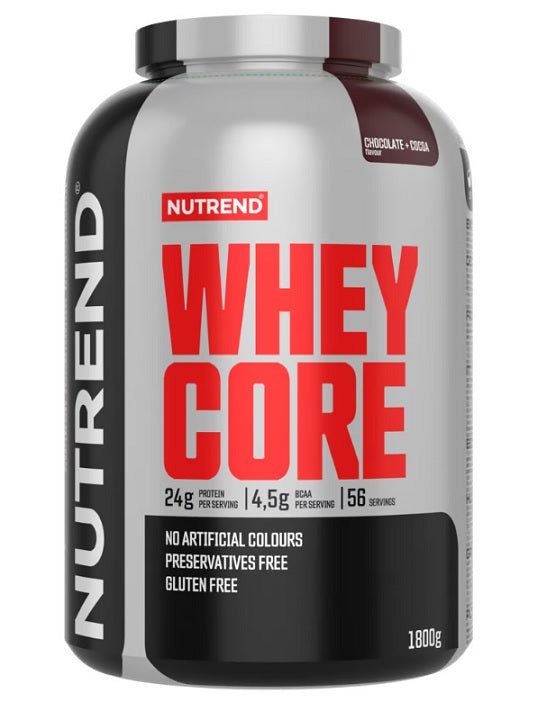Whey Core, Chocolate + Cocoa - 1800 grams - VitaeSupps