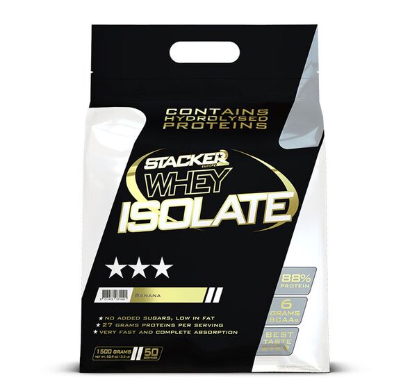 Whey Isolate, Banana - 1500 grams - VitaeSupps