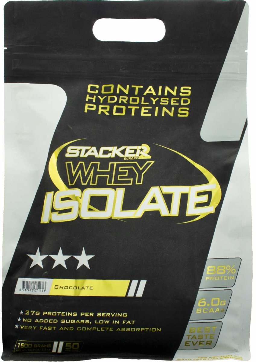 Whey Isolate, Chocolate - 1500 grams - VitaeSupps