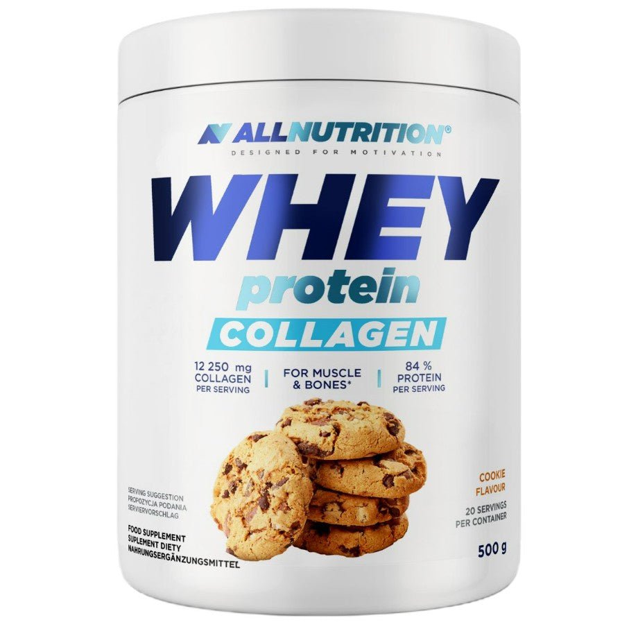 Whey Protein Collagen, Cookie - 500 grams - VitaeSupps