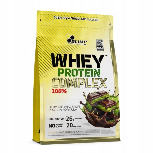 Whey Protein Complex 100%, Dubai Style Chocolate - 600 grams - VitaeSupps