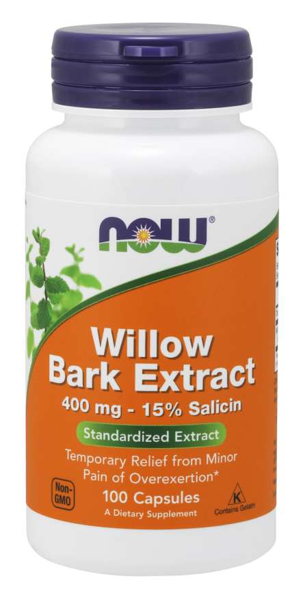 Willow Bark Extract, 400mg - 100 caps - VitaeSupps
