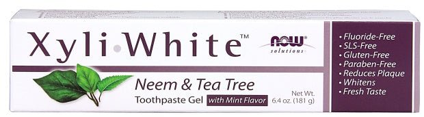 XyliWhite, Neem & Tea Tree Toothpaste Gel - 181 grams - MioVita