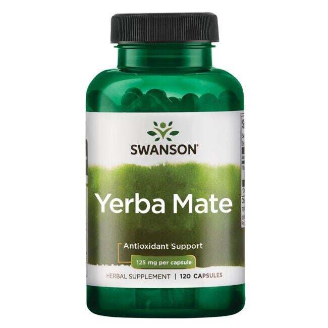 Yerba Mate, 125mg - 120 caps - VitaeSupps