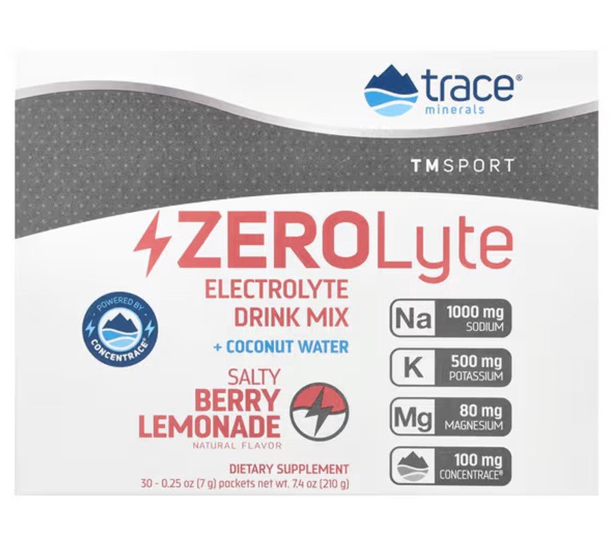 ZEROLyte, Salty Berry Lemonade - 30 packets - VitaeSupps