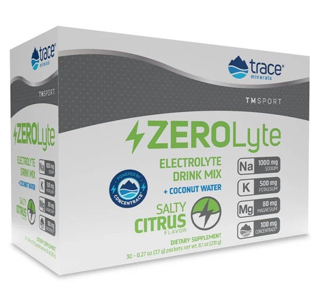 ZEROLyte, Salty Citrus - 30 packets - VitaeSupps