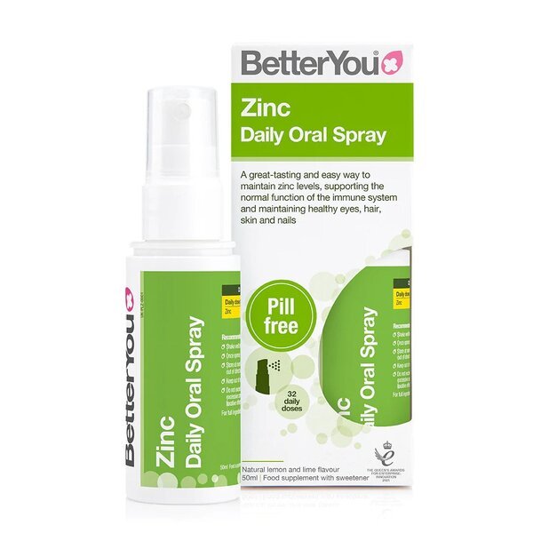 Zinc Daily Oral Spray, Natural Lemon & Lime - 50 ml. - VitaeSupps