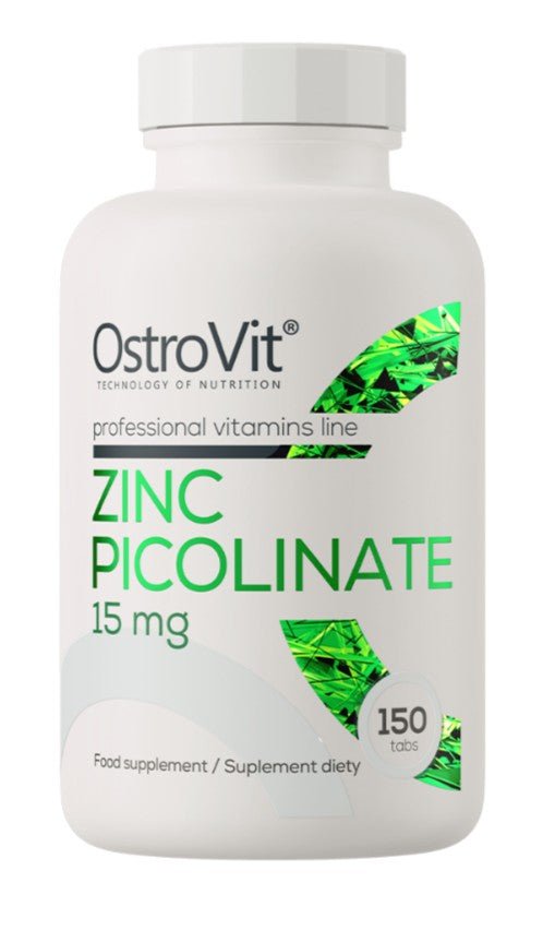 Zinc Picolinate, 15mg - 150 tablets - VitaeSupps