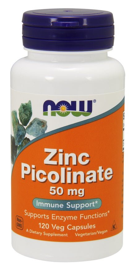 Zinc Picolinate, 50mg - 120 vcaps - VitaeSupps