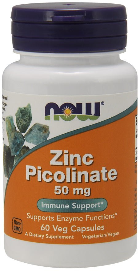 Zinc Picolinate, 50mg - 60 vcaps - VitaeSupps
